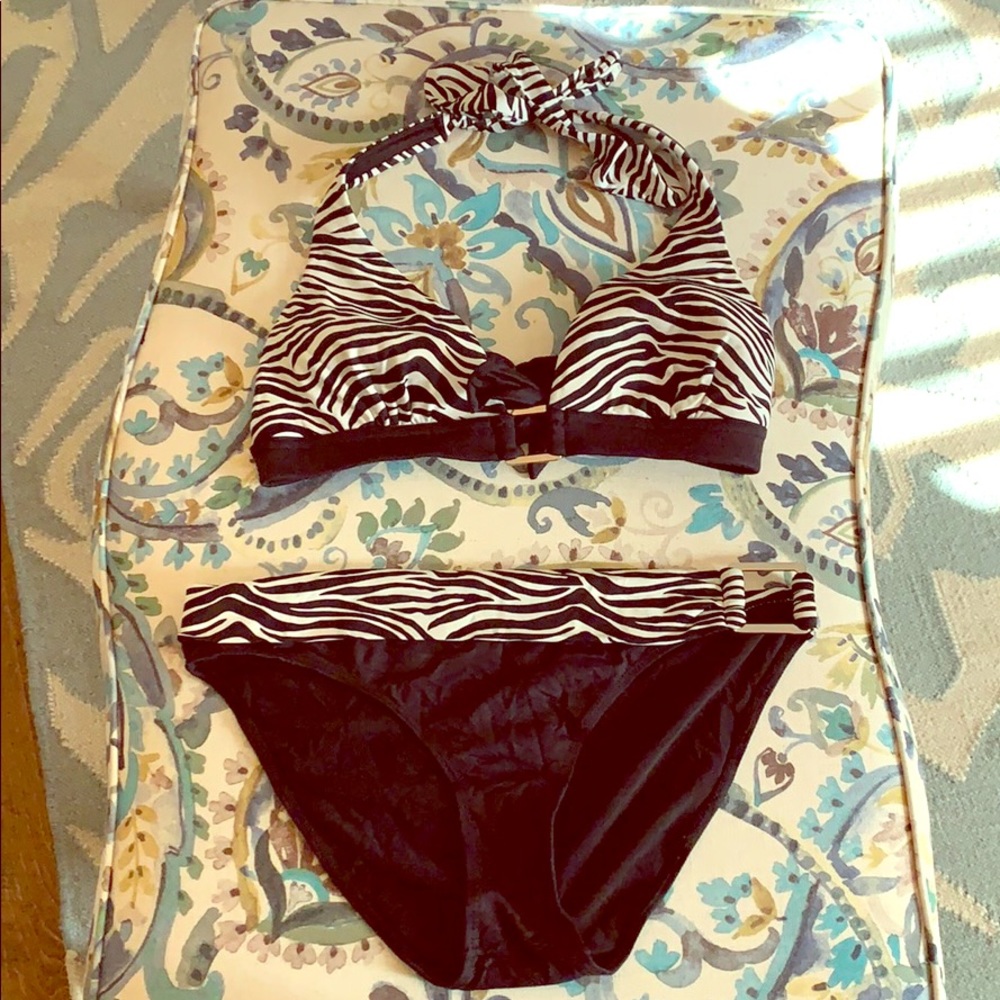 Sexy Zebra Print Bikini